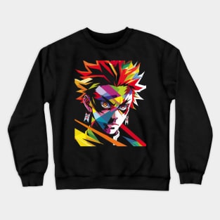 Bravery in Blood The Demon Slayer is Oath Crewneck Sweatshirt